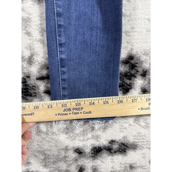 Adriano Goldschmied Legging Ankle Jeans Womens 27R Distressed Skater Stretch - Picture 8 of 16